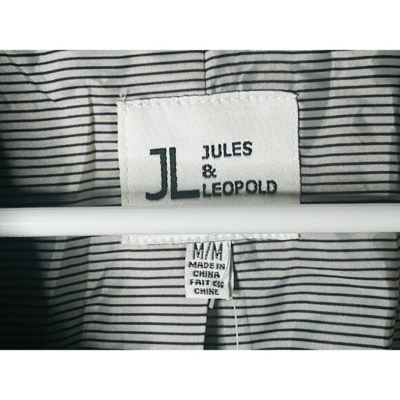 Jules & Leopold Dark Gray Blazer Jacket Medium Work Casual Lined Classic Fit NWT - Picture 3 of 12